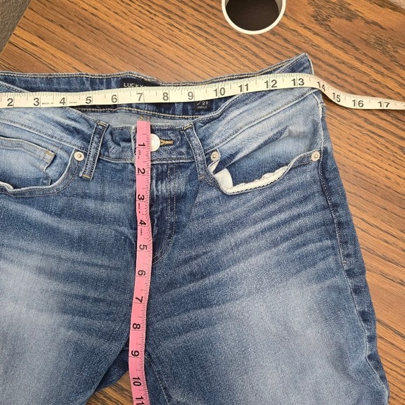 Lucky Brand Lolita Low Rise Ankle Skinny Jeans‎ Size 8/29A Distressed Hem - Picture 5 of 10